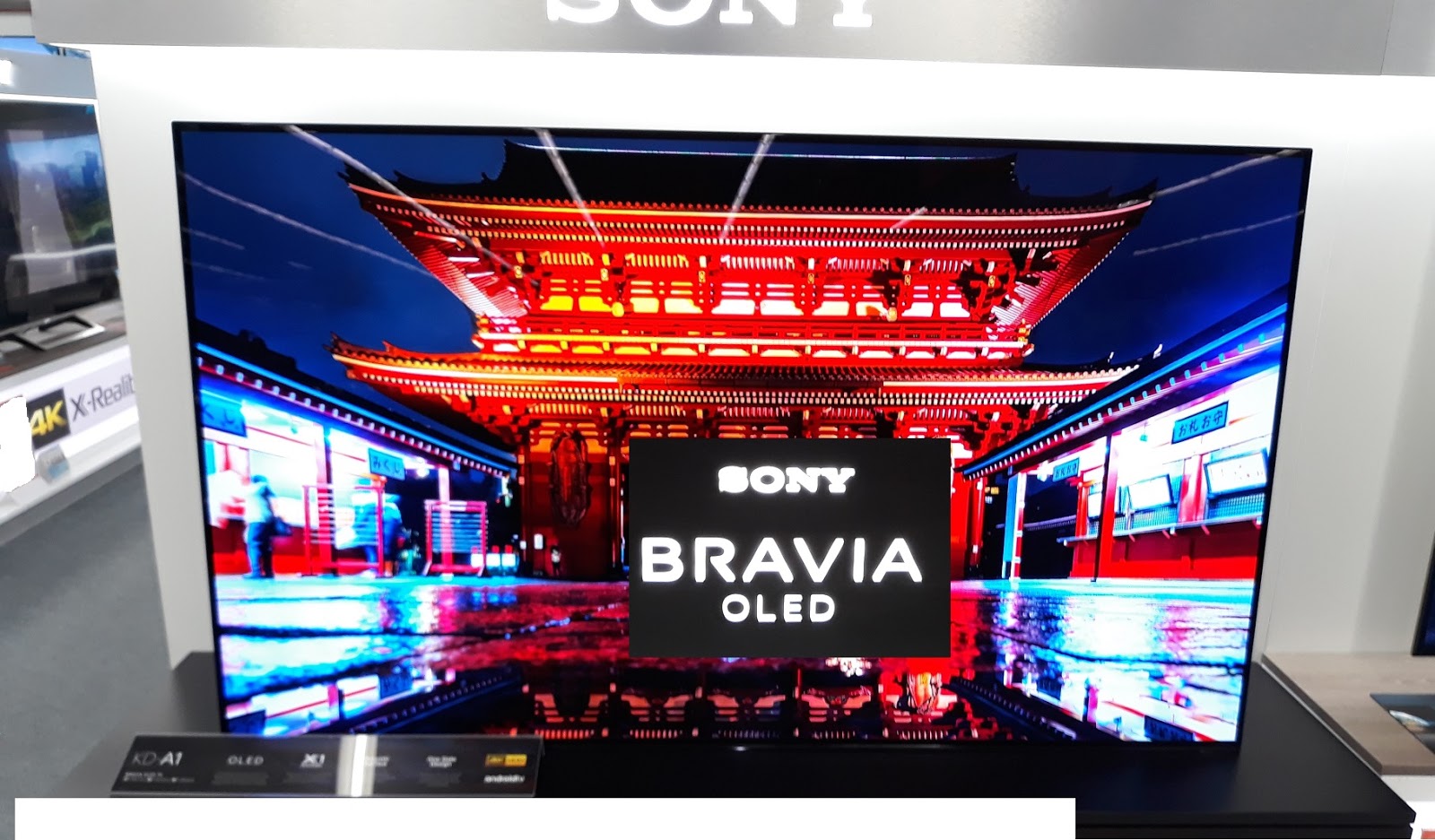 Sony KD55A1 one of the best 55 inch premium TVs for 2018