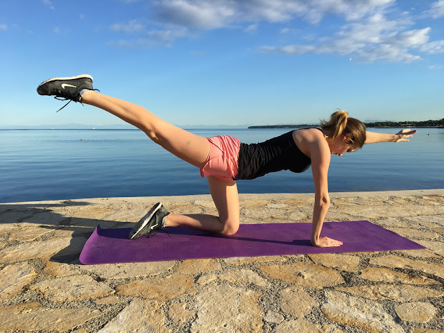 Fit nach der Geburt Yoga Fitness