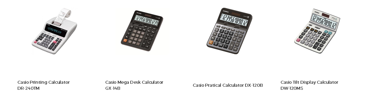 Jenis dan Kategori Kalkulator Casio - Sahabat Utama