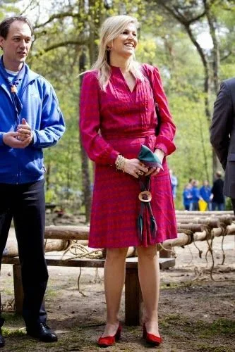 Queen Maxima Dress Jewelry style