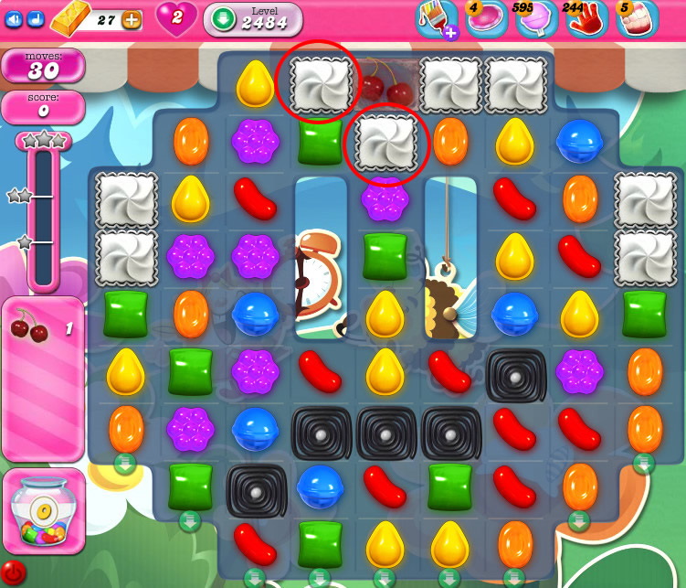 Candy Crush Saga level 2484 Candy Crush Saga level 2484