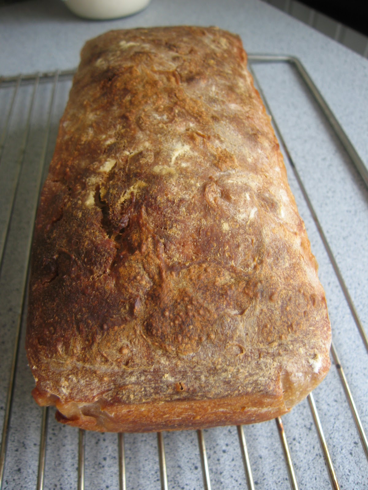 Thought For Real Food Sourdough Rye Brick Bread (Kirpichik)