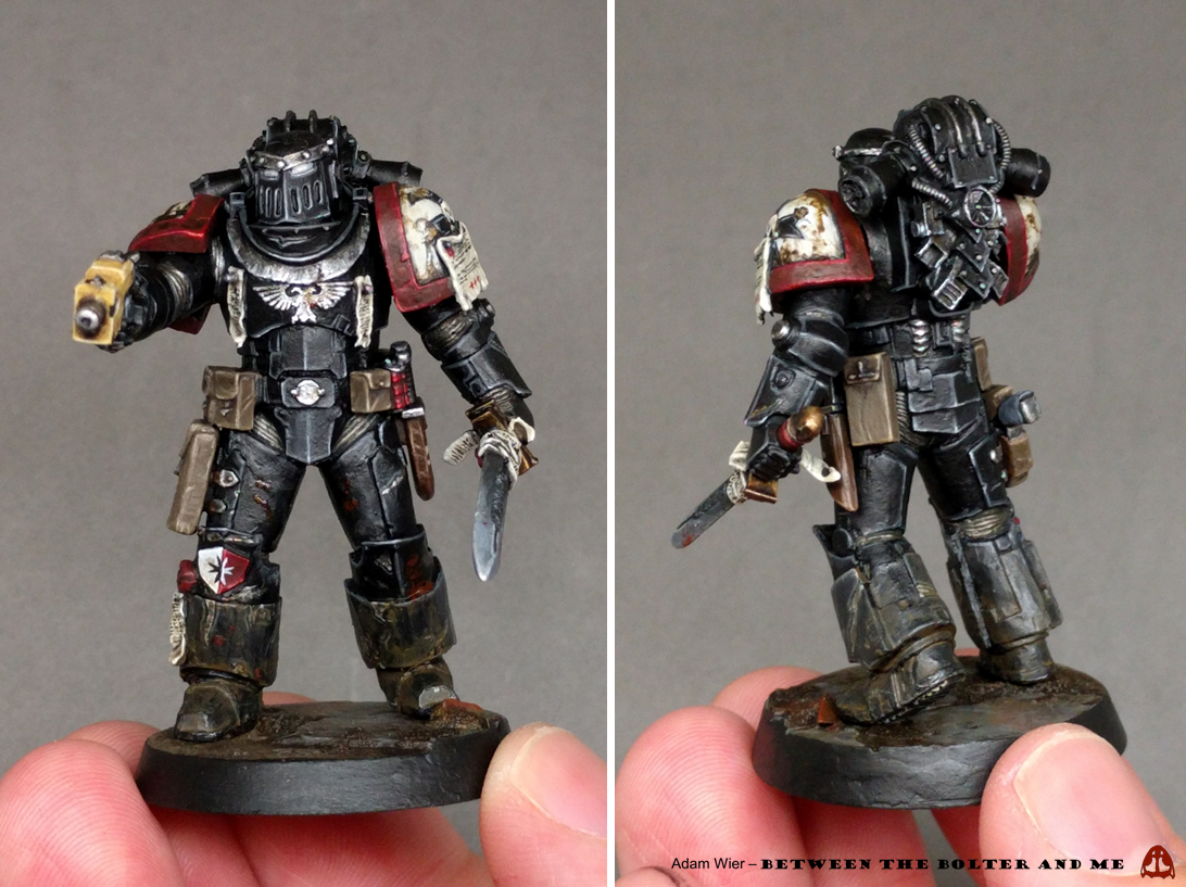 Between The Bolter And Me True scale Black Templar Space Marine between-the-bolter-and-me-true-scale-black-templar-space-marine