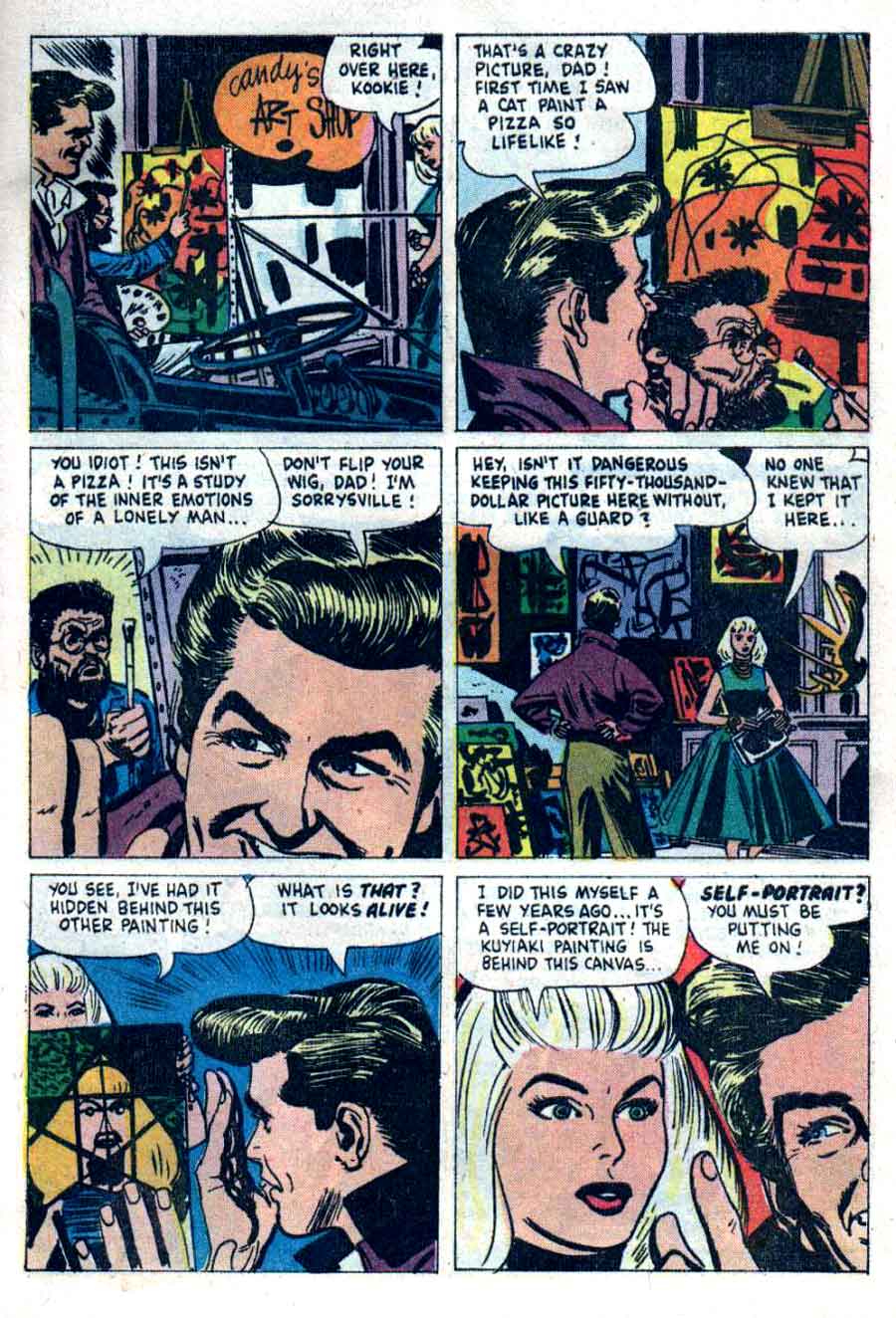 77 Sunset Strip / Four Color Comics #1066 dell tv 1960s silver age comic book page art by Alex Toth