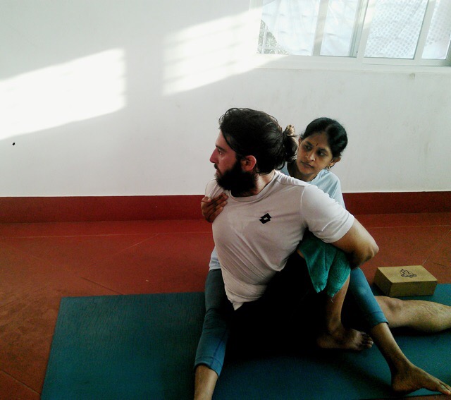 Shashikala, Female Ashtanga Yoga Teacher in Mysore