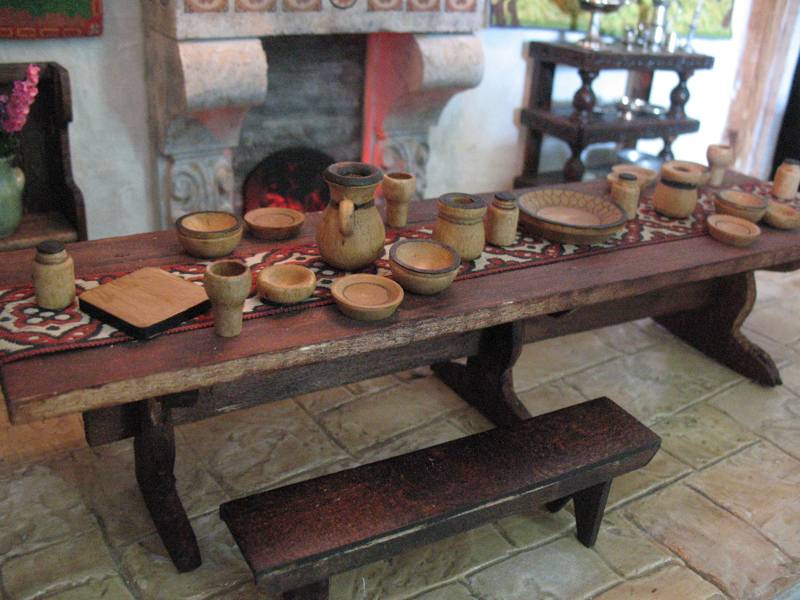 Medieval Bride Tableware