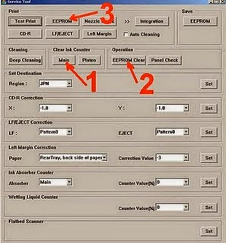 EEprom Clear - Cara Reset Printer Canon Pixma IP2770 Untuk Semua Kode Error