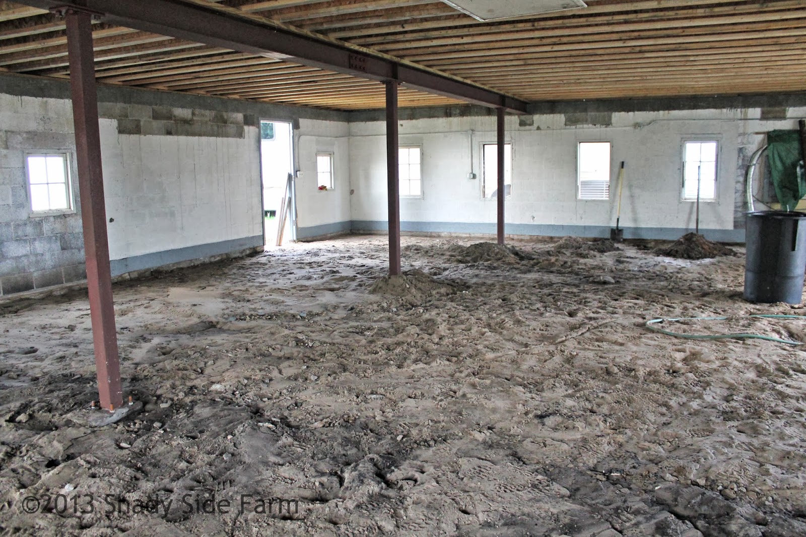 Barn RenovationStage NineConcrete Floor