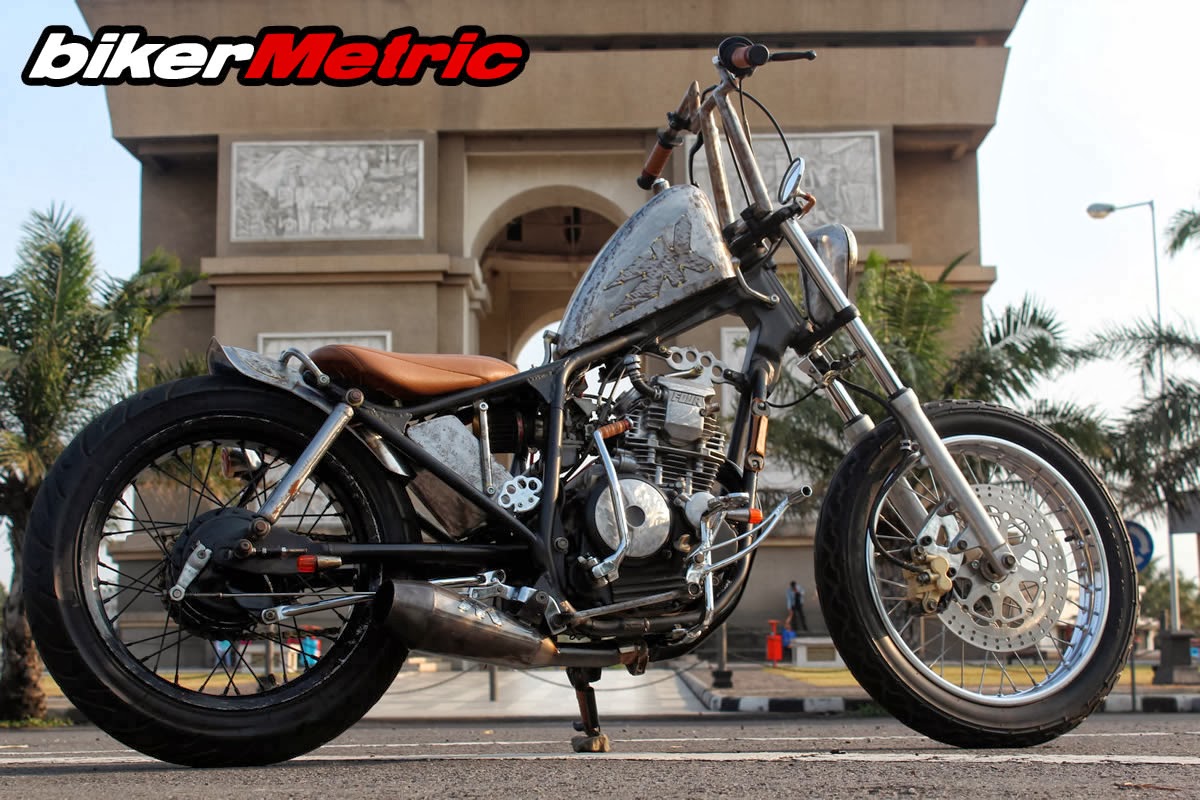 yamaha scorpio 225 brat bobber