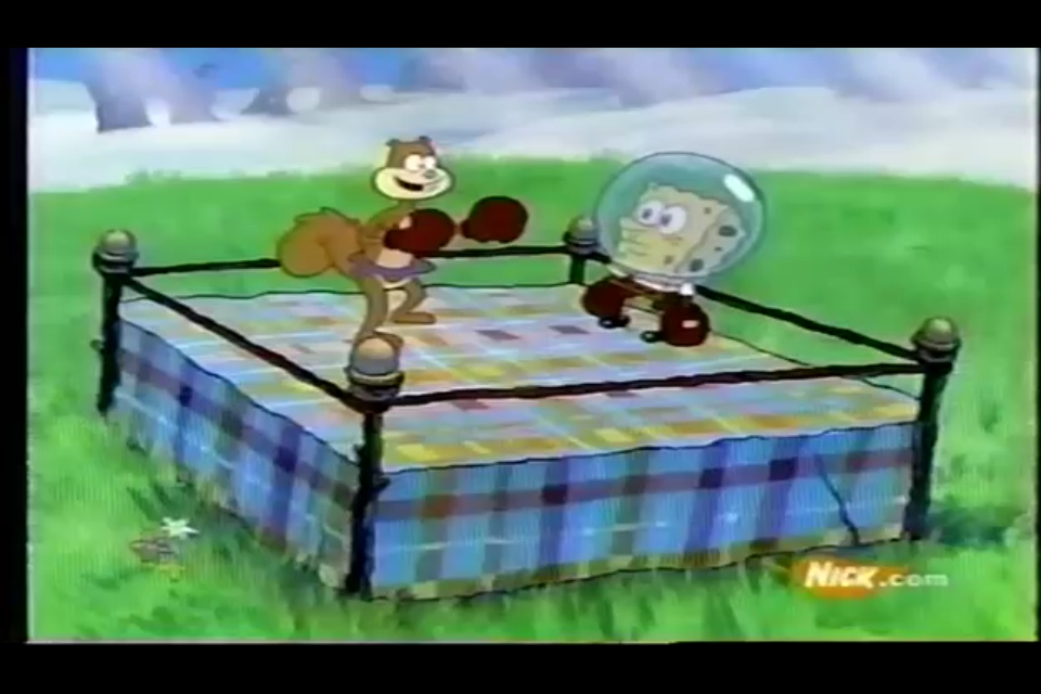 Cartoon Girls Boxing Database Spongebob Squarepants Season 1 Episode 11a Musclebob Buffpants