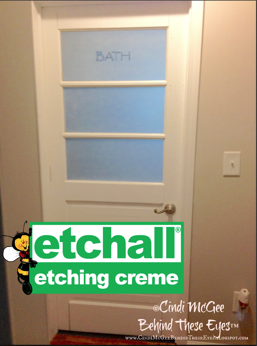 Cindi Mcgee Behind These Eyes Customized Etched Glass Vintage Door Customized Etched Glass Vintage Door
