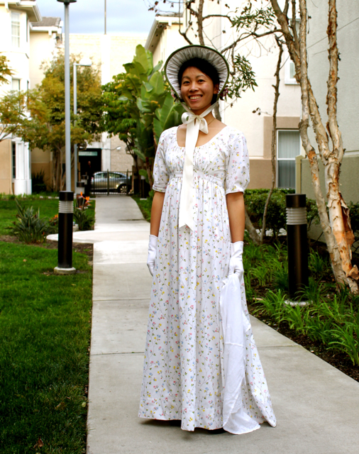 Cation Designs: A Regency Day Dress Made from Sheets