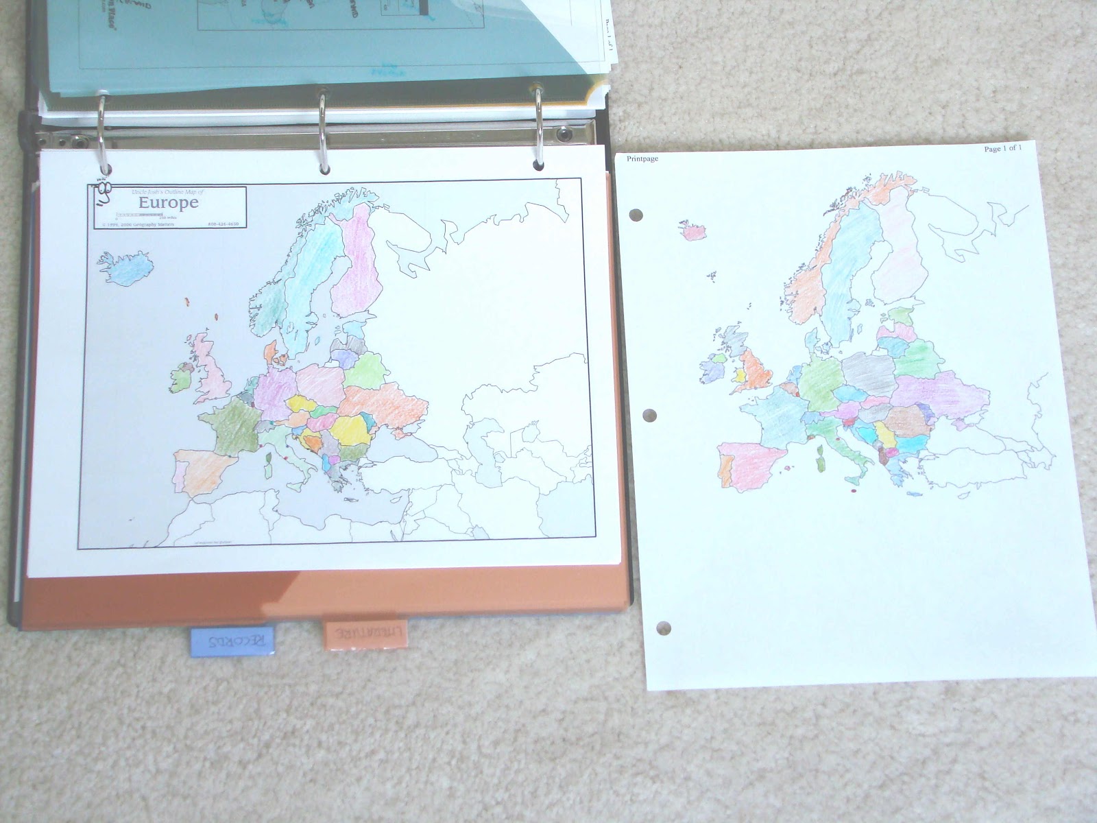 EduBrowsing Uncle Josh S Outline Map Collection