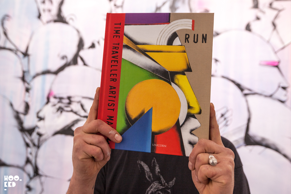 Time Traveller Artist Man — Italian street artist RUN's New Book
