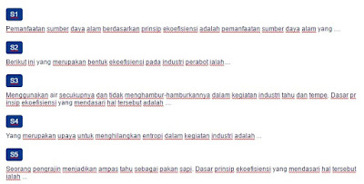 Contoh Soal Pemanfaatan Sumber Daya Alam Dengan Prinsip Ekoefisiensi