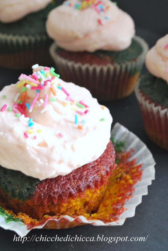 Le chicche di chicca Rainbow Cupcake