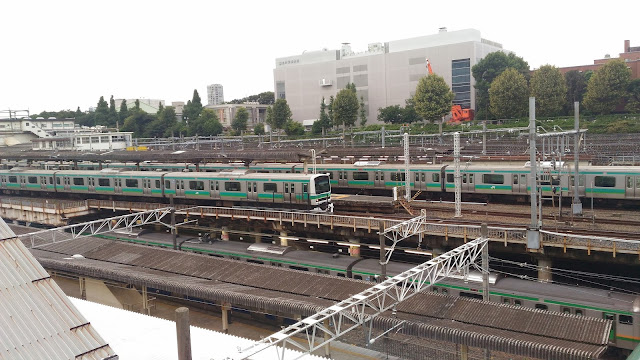 La gare de train de Nippori