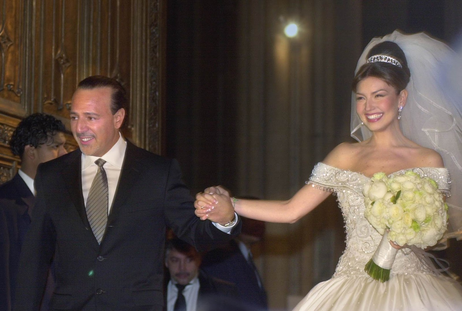 Red Carpet Wedding Thalía And Tommy Mottola Red Carpet Wedding Thalía And Tommy Mottola