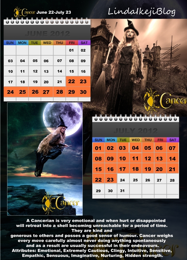 Goldie's Zodiac Calendar