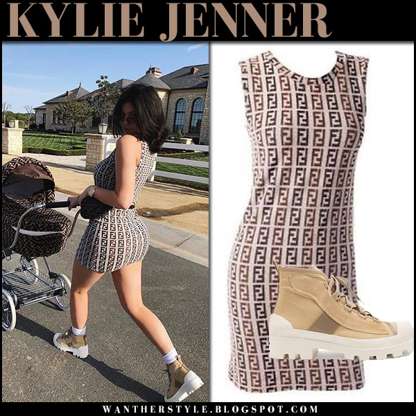 Kylie Jenner using Fendi stroller: photos prove she is most