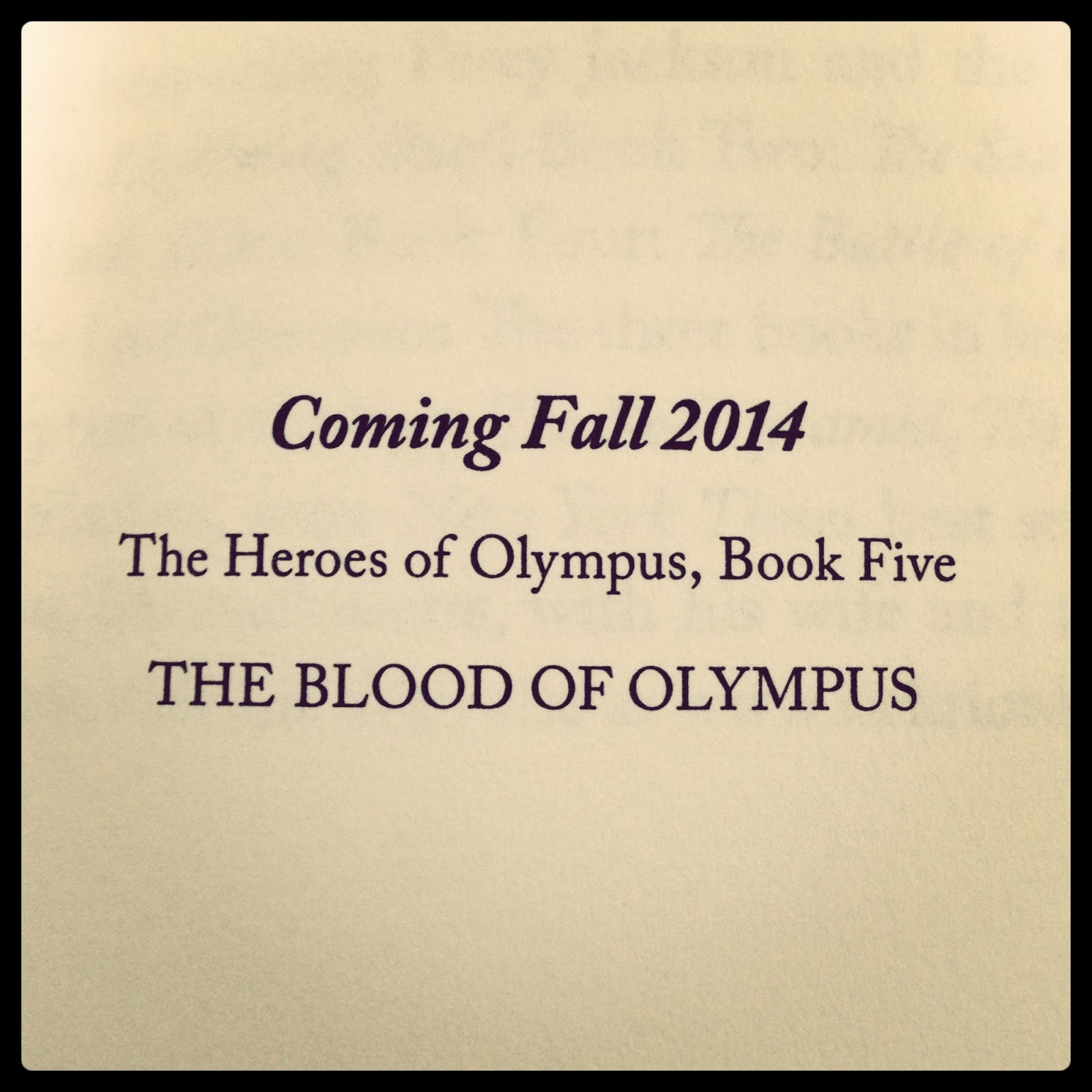 Rick Riordan Reveals 'The Blood Of Olympus' As The Final The Heroes of ...