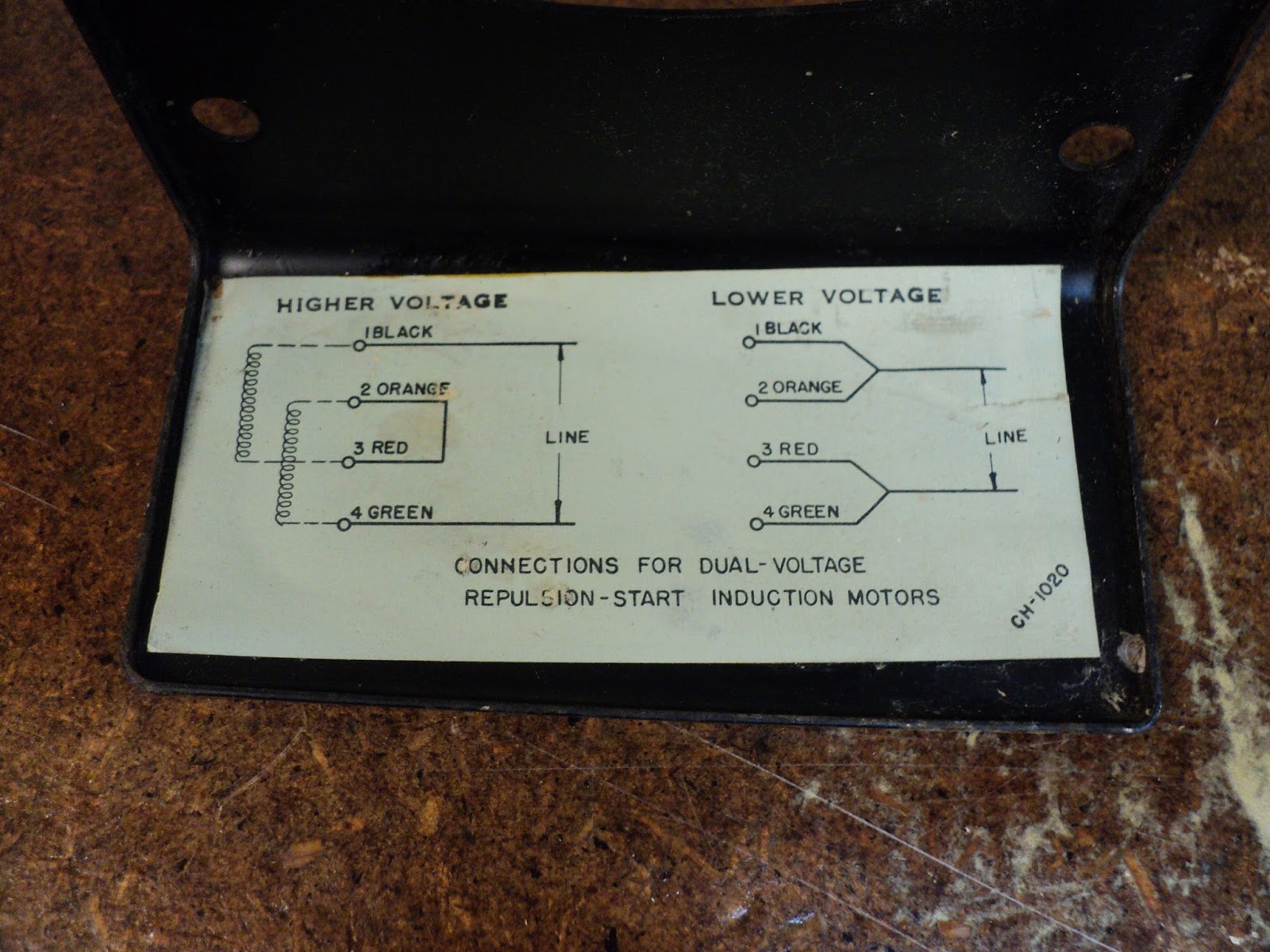 1 2 Hp Electric Motor Wiring Diagram