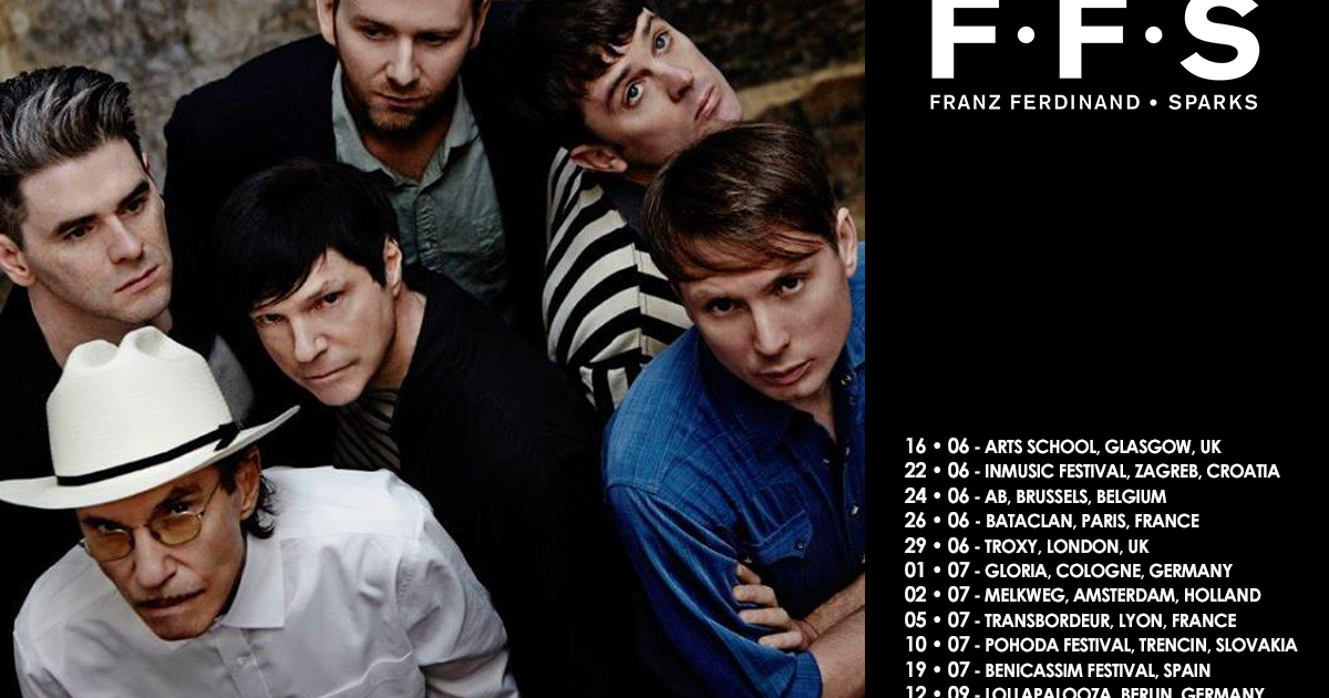Franz Ferdinand & Sparks form FFS ~ ...hang the dj