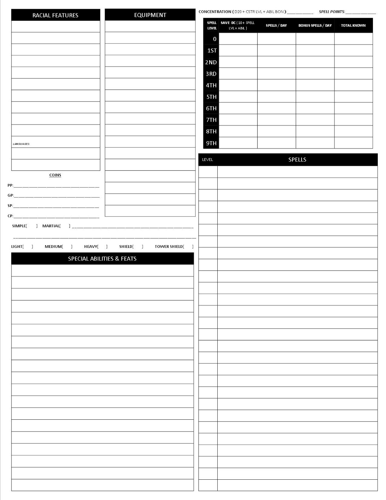 pathfinder character sheet helper pathfinder character sheet helper