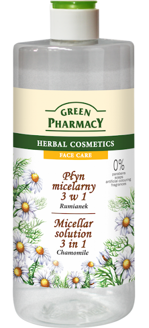 Green pharmacy płyn micelarny 3 w 1 rumianek