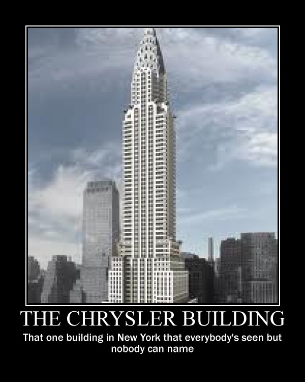 What influenced the design of the chrysler building