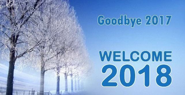 Goodbye 2017 Welcome 2018 Pics Image
