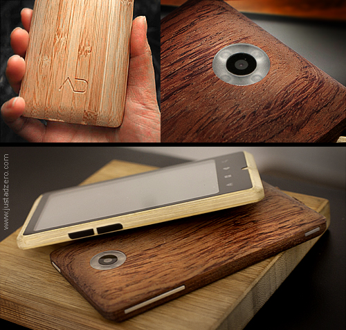 ADzero bamboo-built smartphone