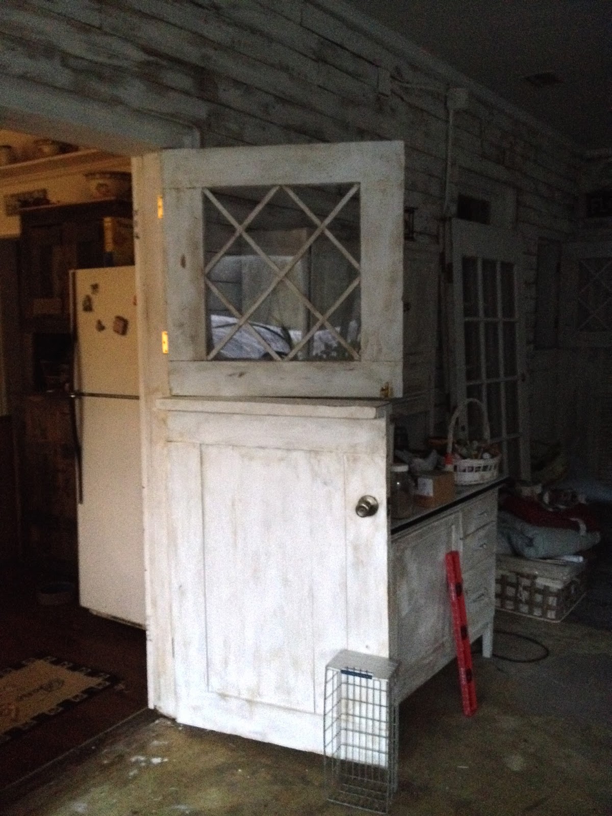 Lori's Vintage Farmhouse Laundry Room and Back Porch Remodel Part 1