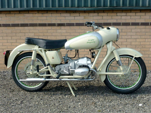 Douglas Dragonfly Douglas Dragonfly 1950s British classic motorcycle