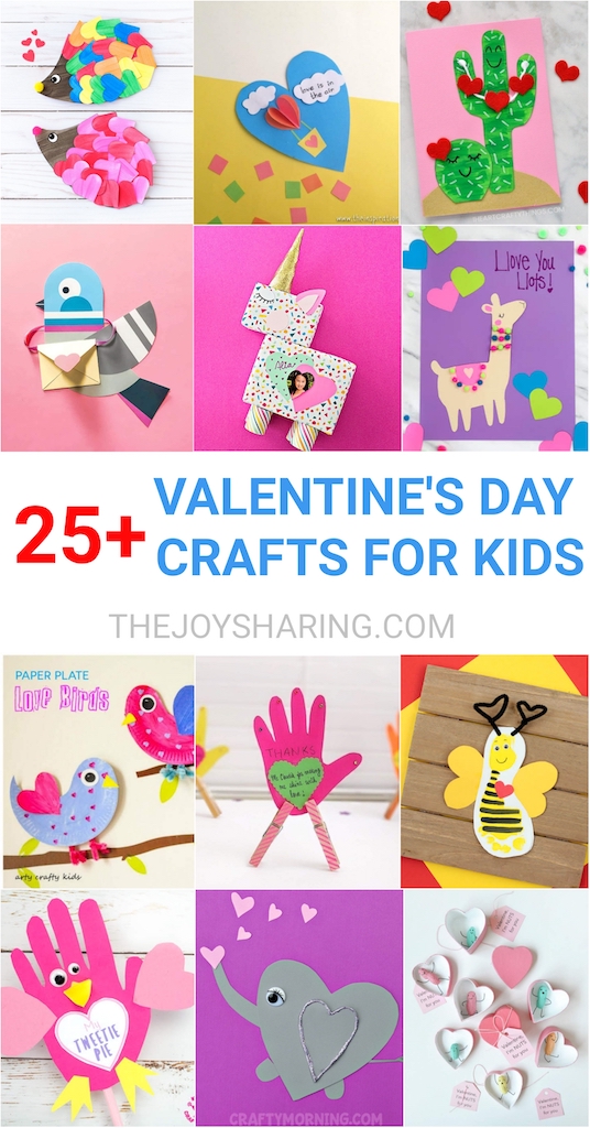 Valentine's Day Cards, Valentines Crafts, Valentine Crafts for kids, Valentine's Day crafts, Valentine's Day Gifts that kids can make, Homemade Valentine's Day Gifts