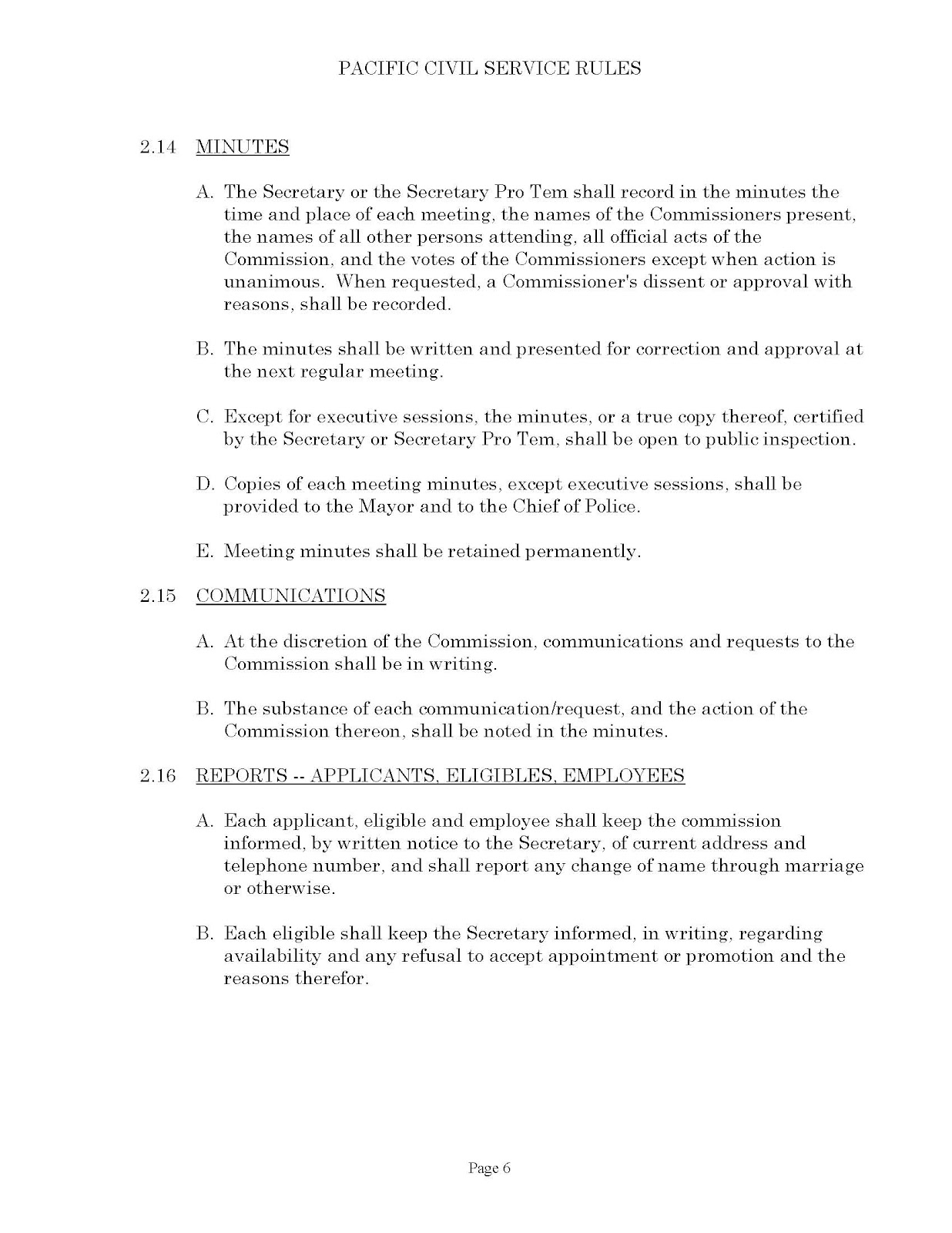 Committee To Recall Cy Sun Civil Service Rules