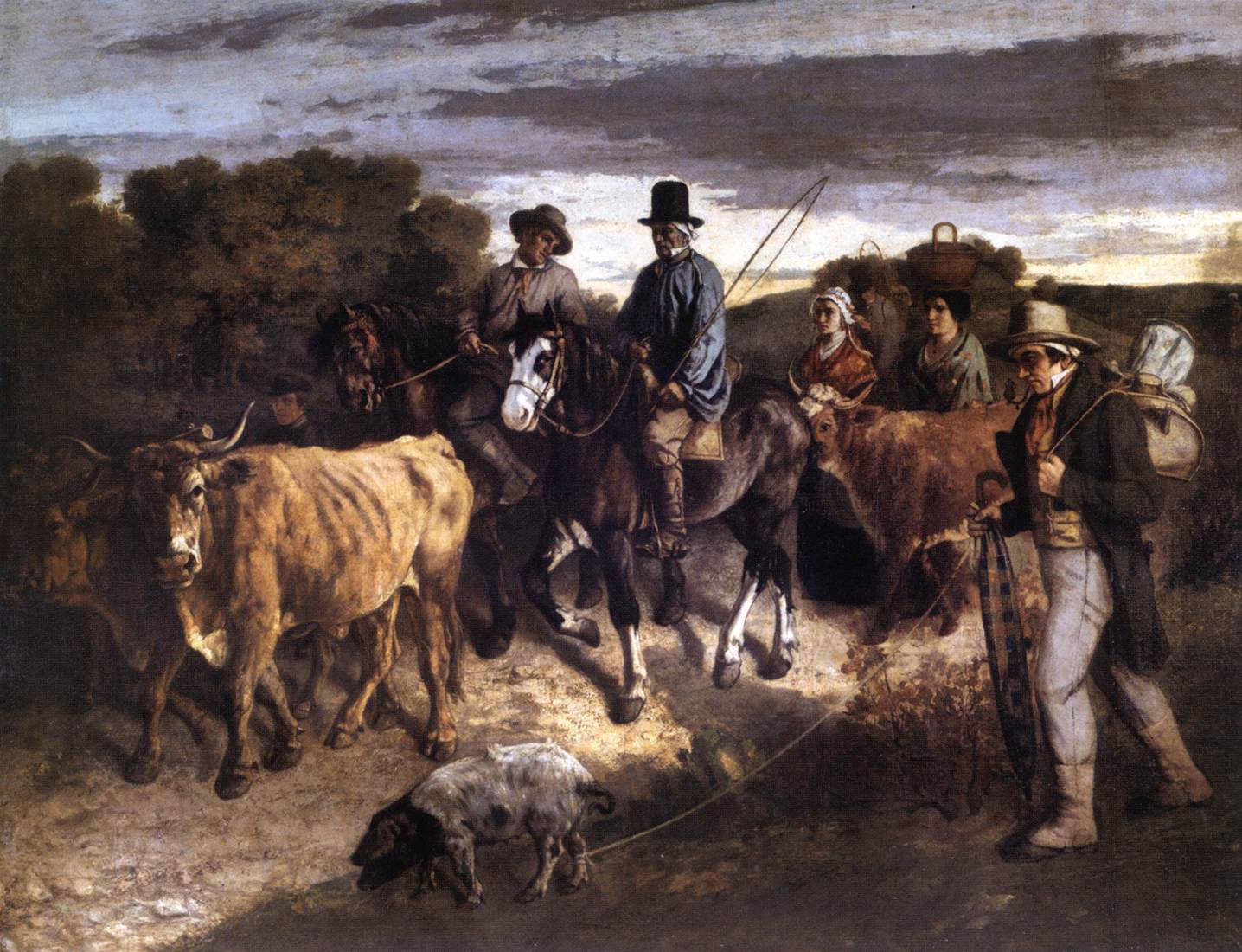 Phi StarsArt History Gustave Courbet Realism Paintings