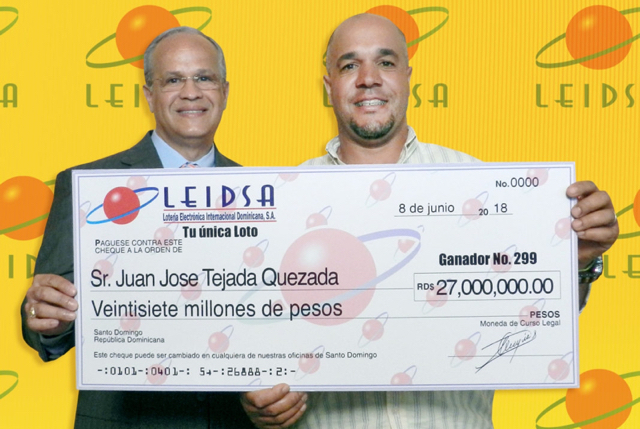 Agricultor ganó 27 millones en LEIDSA Agricultor ganó 27 millones en LEIDSA
