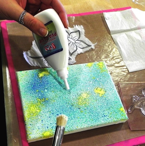 PVA and Canvas Art Stix2