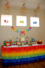 Kinsers: The Twins' Rainbow Birthday Party