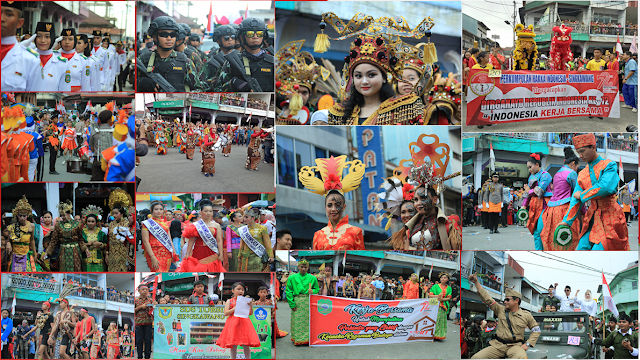 Foto Pawai HUT RI Ke-72 Kota Singkawang Foto Pawai HUT RI Ke-72 Kota Singkawang