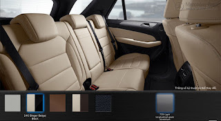 Màu nội thất Mercedes GLE 400 4MATIC Coupe 2015 Nội thất Mercedes GLE 400 4MATIC Coupe 2015 màu Vàng Ginger/Đen 245