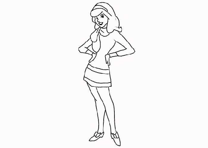Daphne - Free Coloring Pages