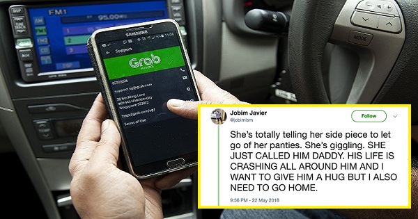 cheating wife Grab driver