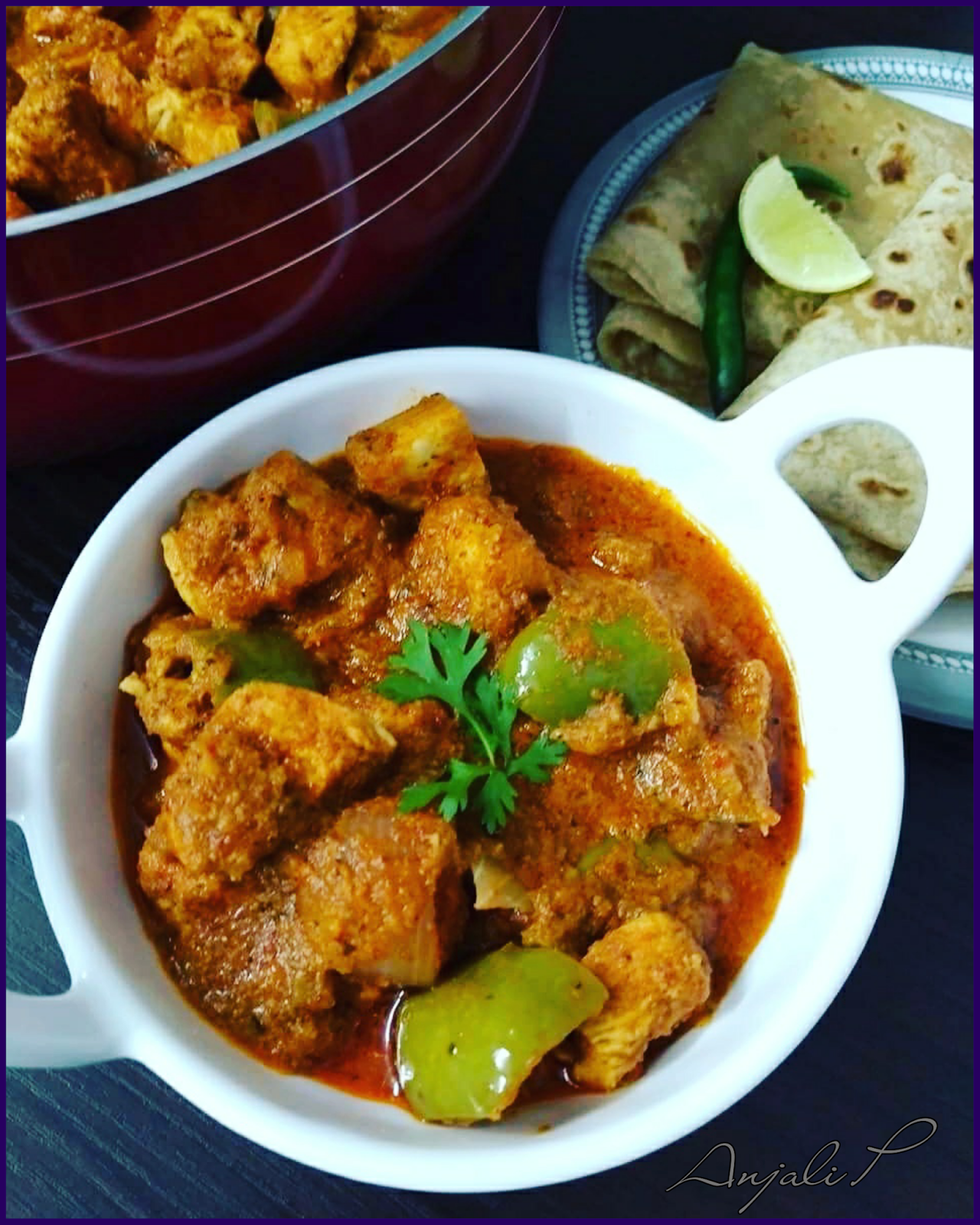 Anjali's Culinary Paradise Fast....Fresh....Tasty!!!! Kadai Chicken