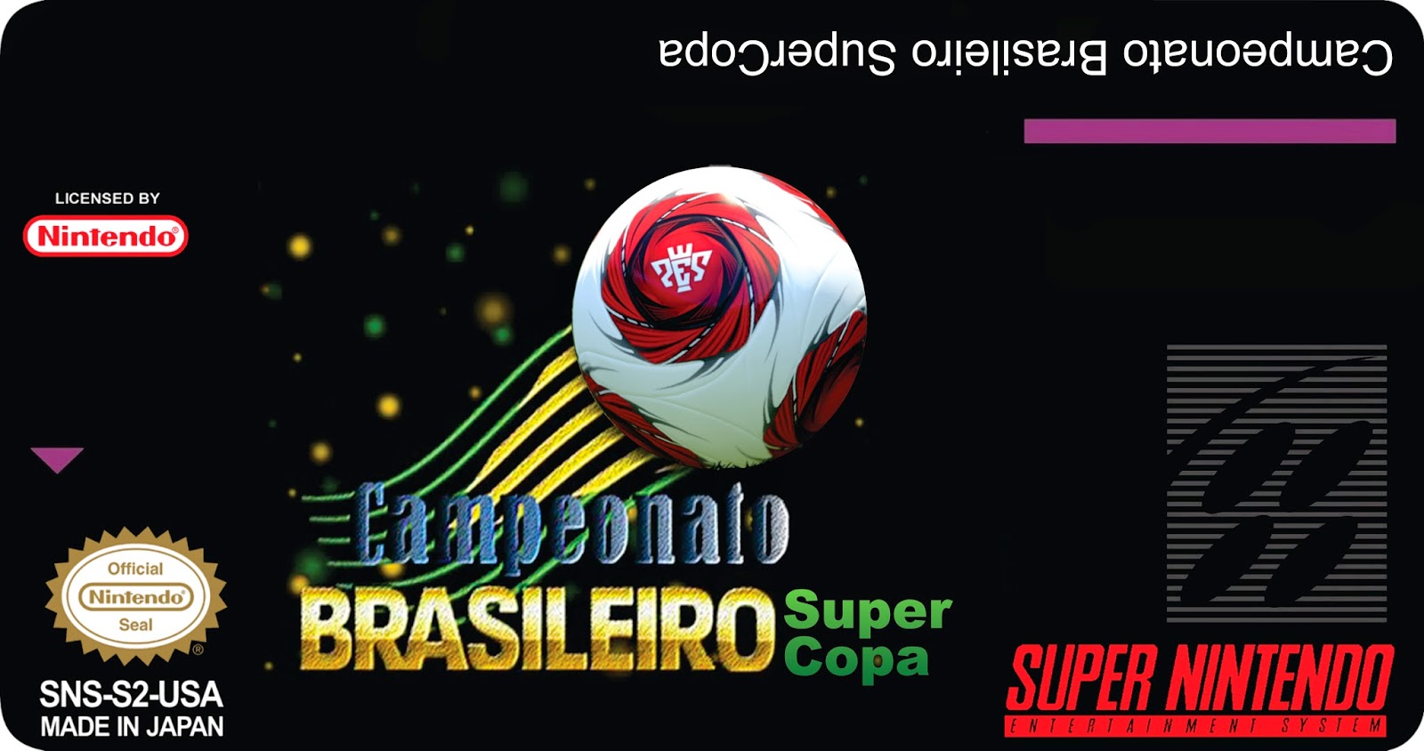 Super Nintendo Labels: Campeonato Brasileiro SuperCopa