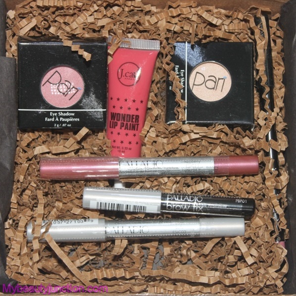 Lip Factory July 2014 beauty box review, unboxing, swatches