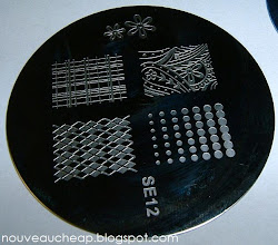 express seen tv kit salon nail plate stamping heavy se12 erika identical graduated dots
