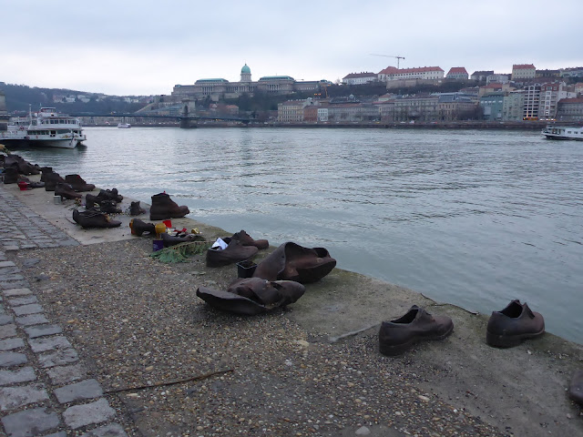 Mémorial des chaussures Budapest Hongrie