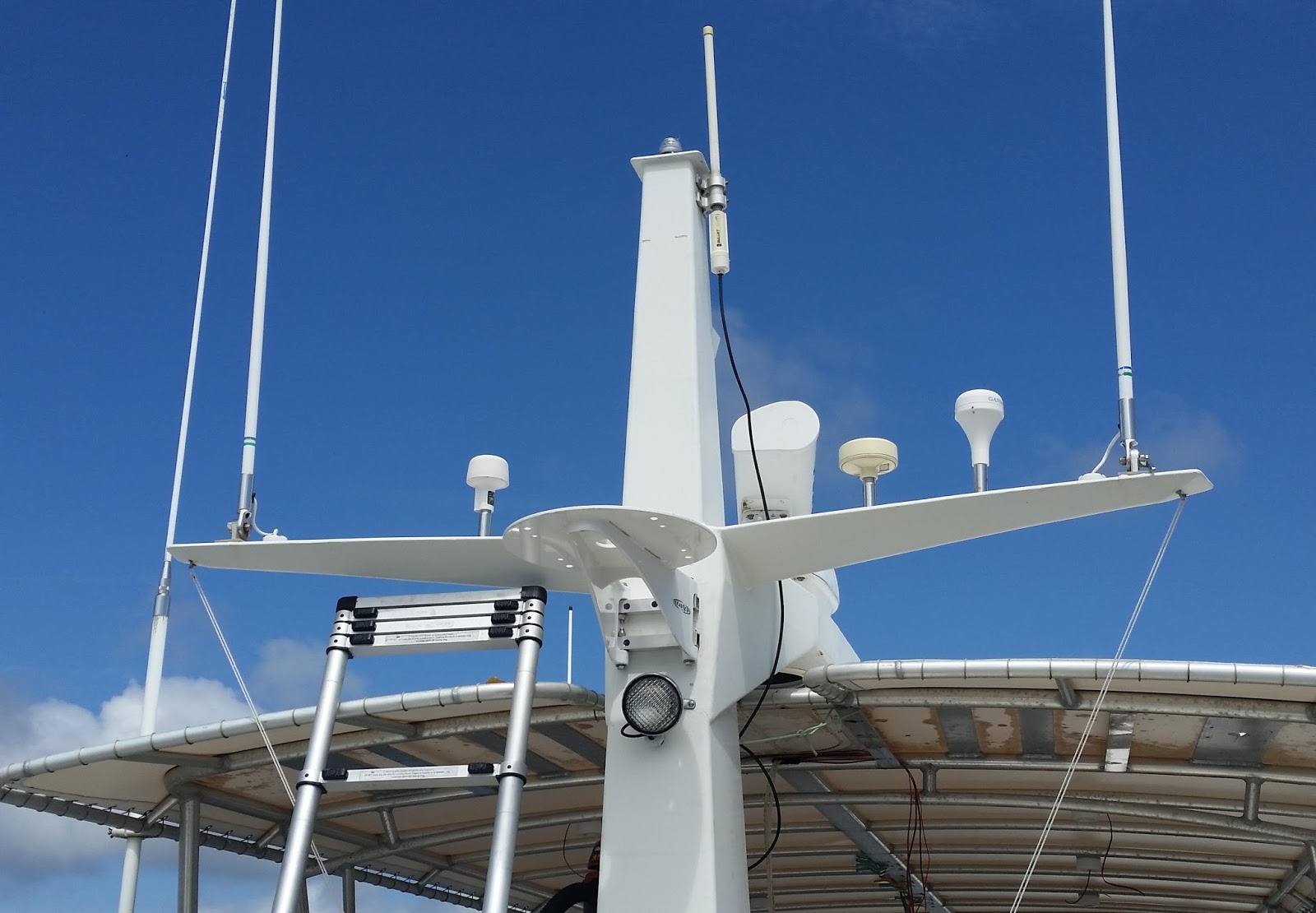 Our Odyssey Captain's Mast